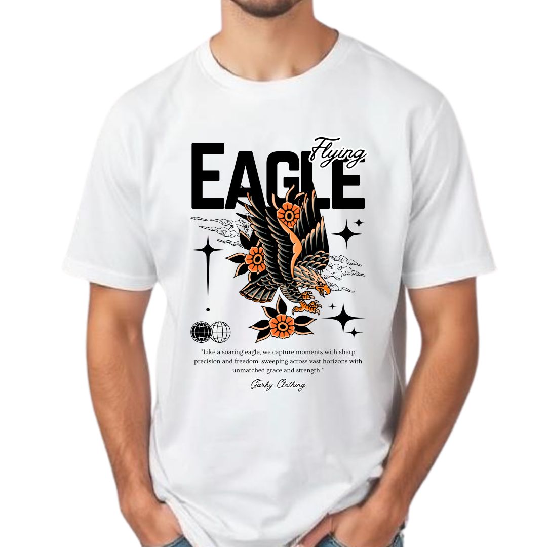 Eagle Half Sleeve T-Shirt