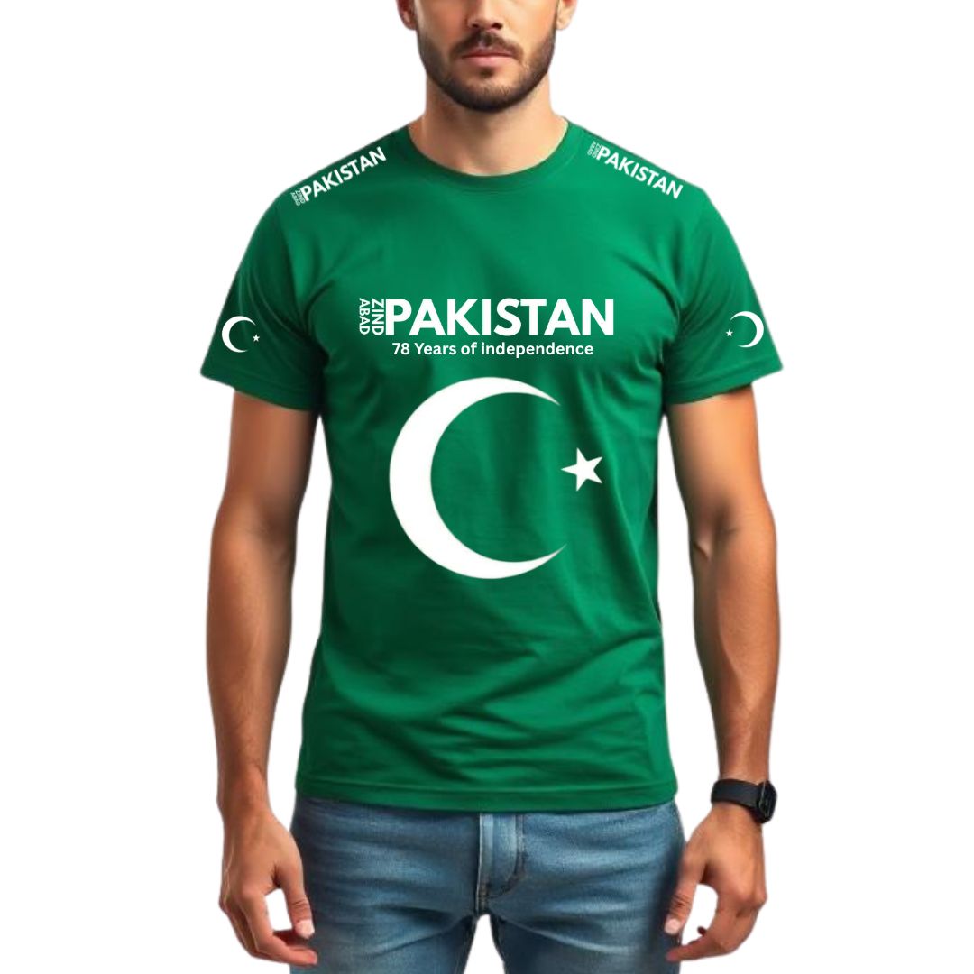 Pakistan Zindabad Half Sleeve T-Shirt