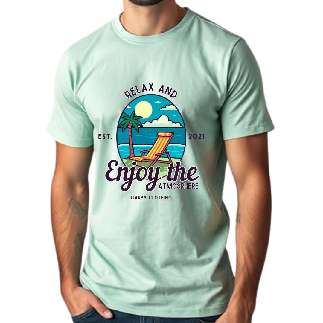 Relax and Enjoy Half Sleeve T-Shirt