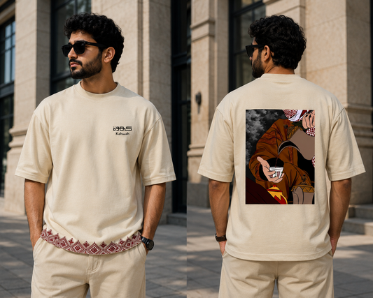 Kahwah Drop Shoulder T-Shirt