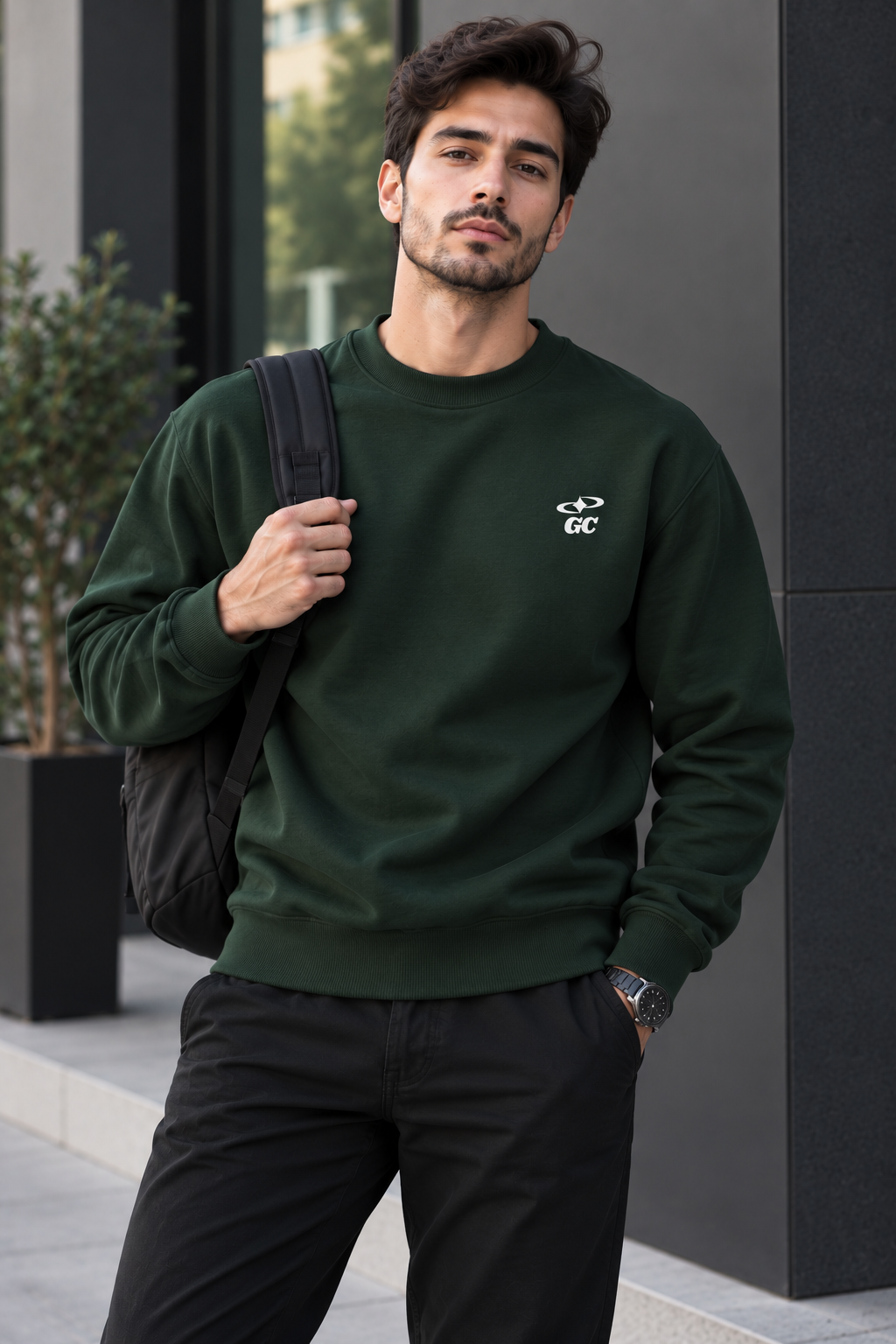 Dark Green Sweatshirt