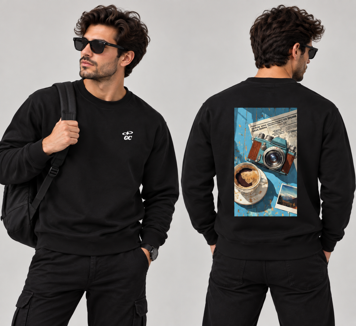 Vintage Painting Sweatshirt