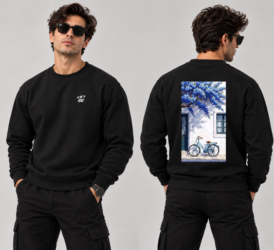 Bicycle Painting Sweatshirt