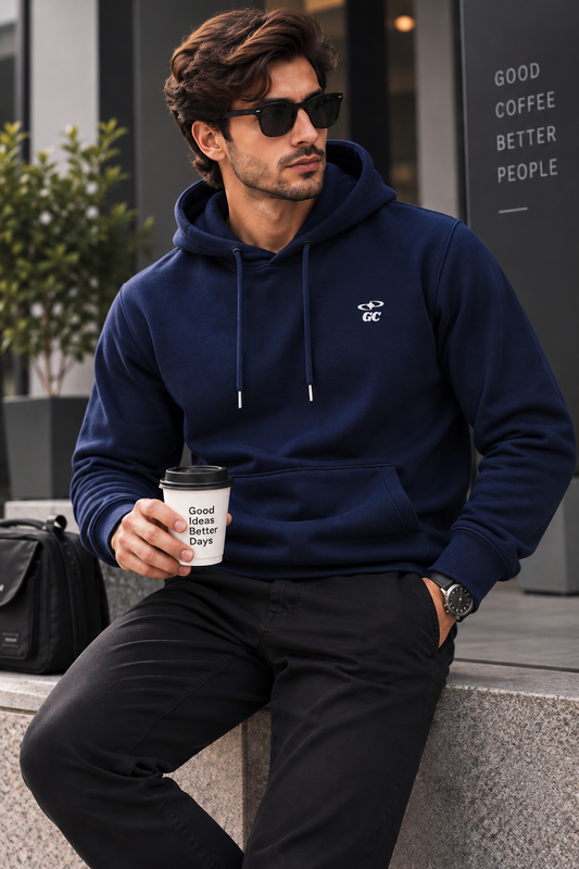 Navy Blue Hoodie