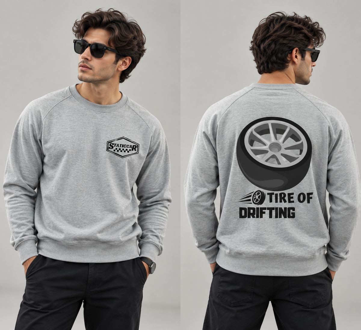 Tire of Drifting Sweatshirt