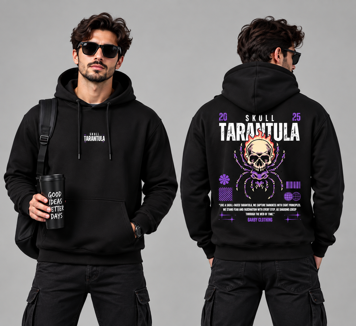 Skull Tarantula Hoodie