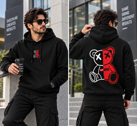 Attitude Bear Hoodie