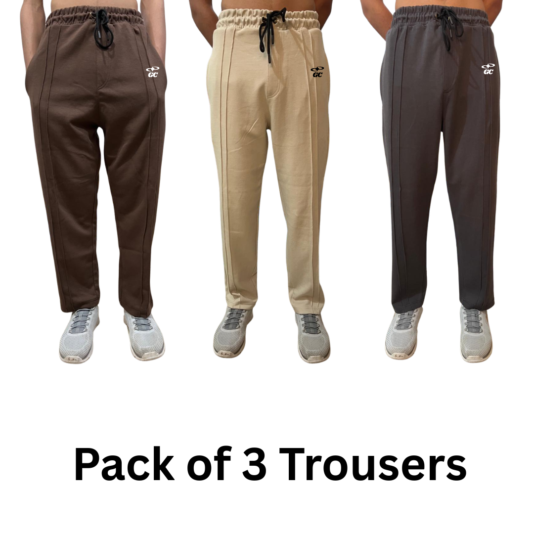 Pack of 3 Basic Trouser