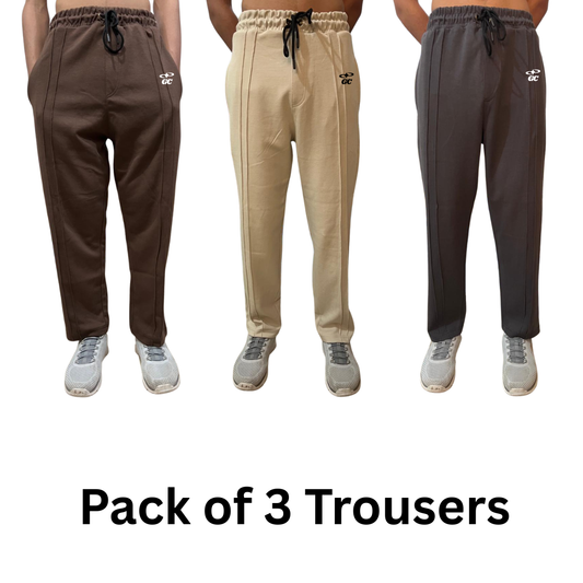 Pack of 3 Basic Trouser