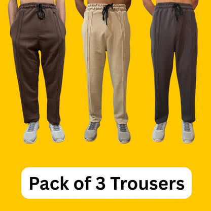 Pack of 3 Basic Trouser