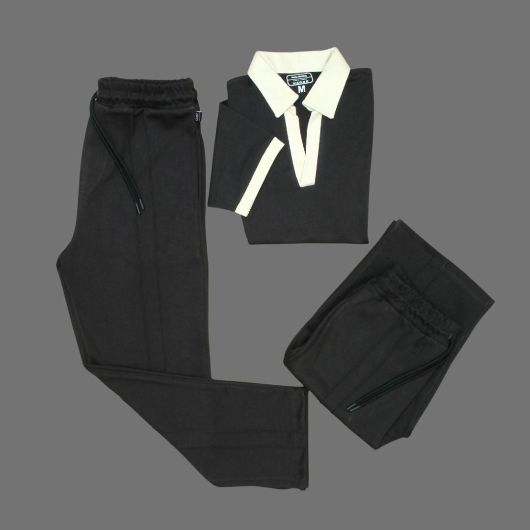 3-Piece Old Money Black Co-Ord Set