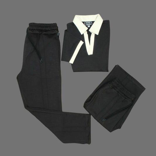 3-Piece Old Money Black Co-Ord Set