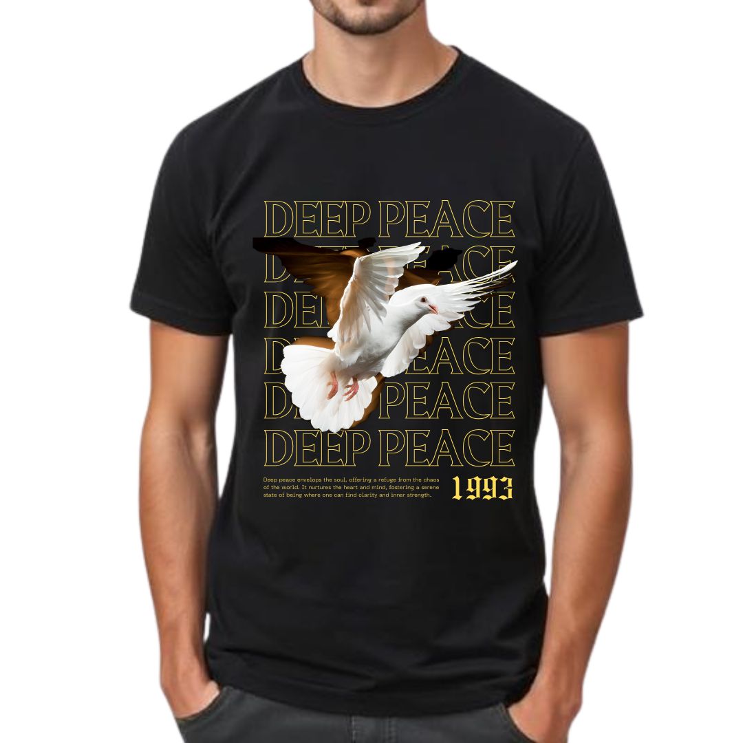 Deep Peace Half Sleeve T-Shirt