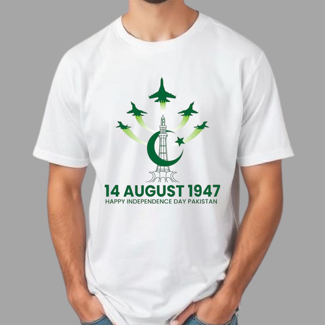 Happy Independence Day Half Sleeve T-Shirt