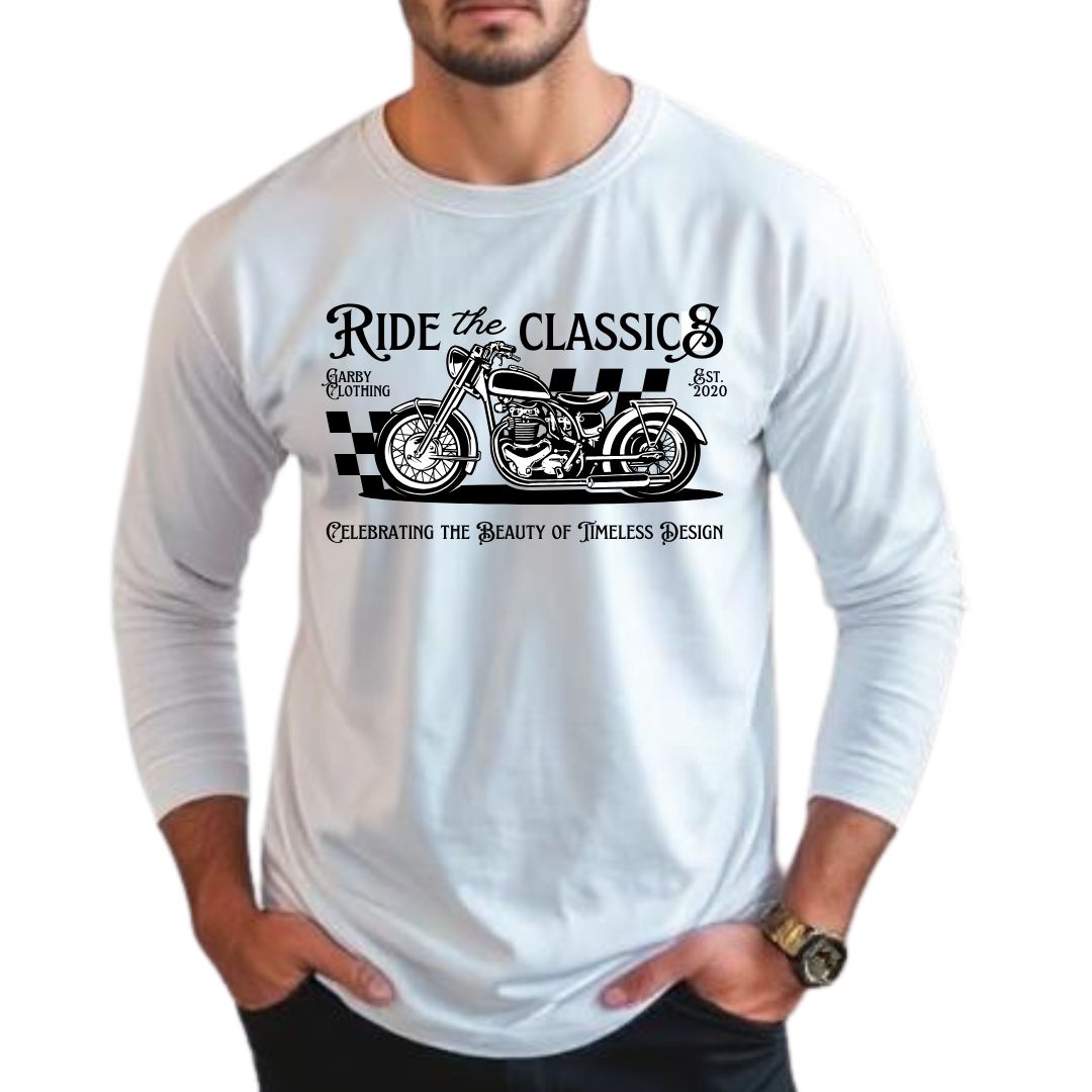 Ride the classic Full Sleeve T-shirt
