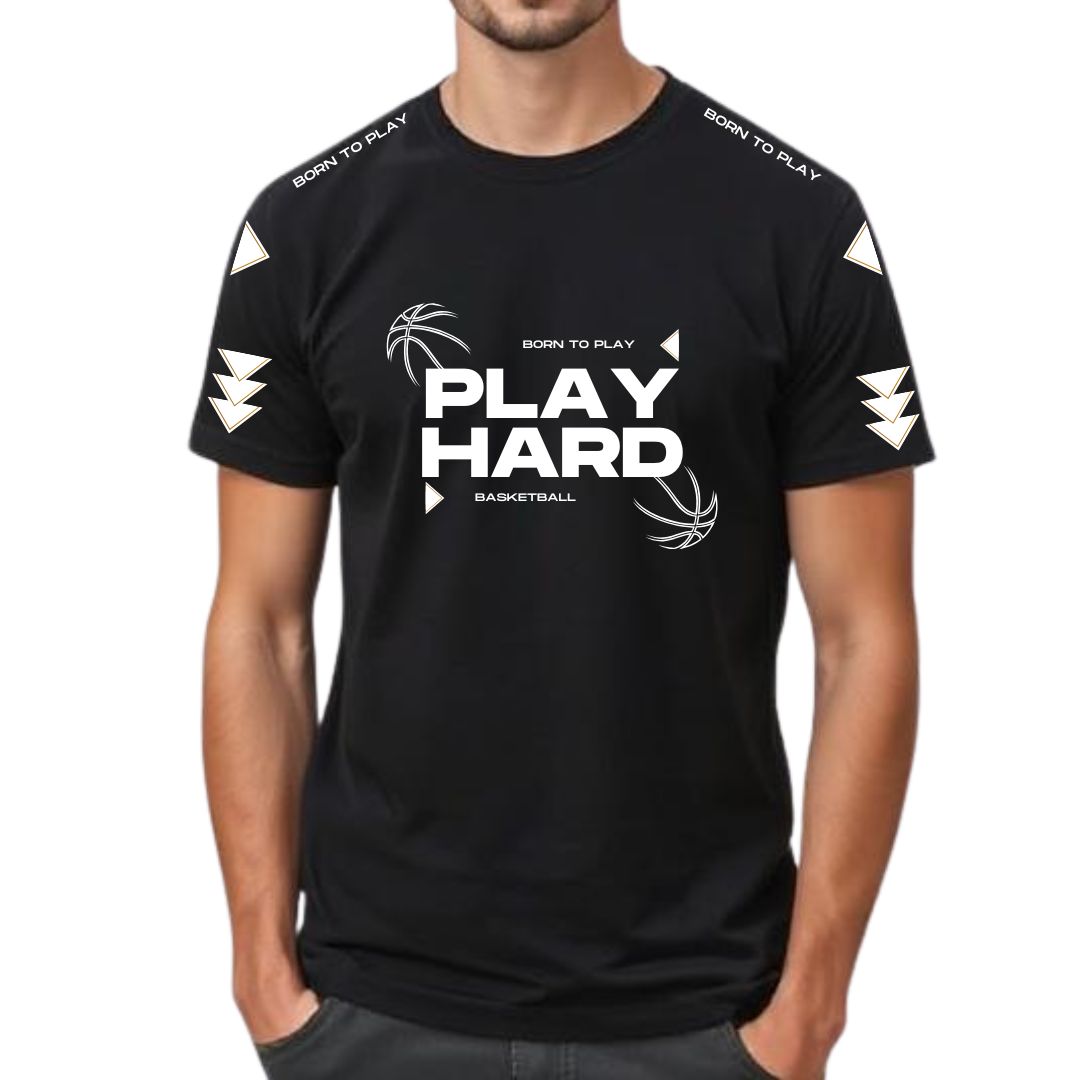 Play Hard Half Sleeve T-Shirt