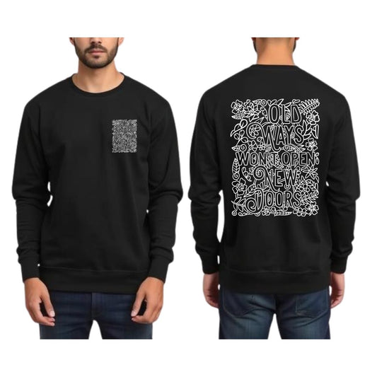 Old Ways Abstract Art Sweatshirt