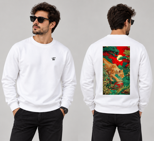 Lioness Painting Sweatshirt