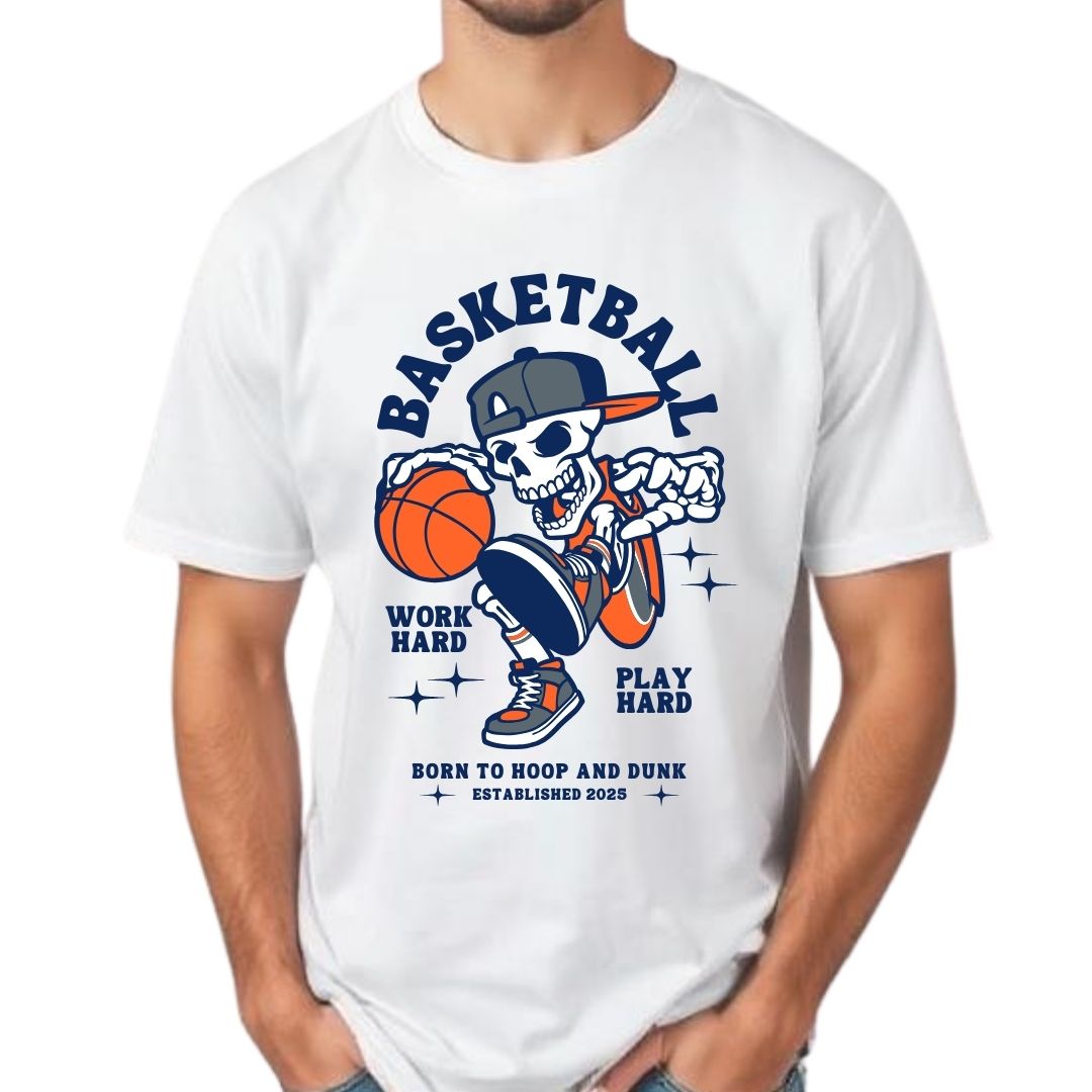 Basketball Half Sleeve T-Shirt