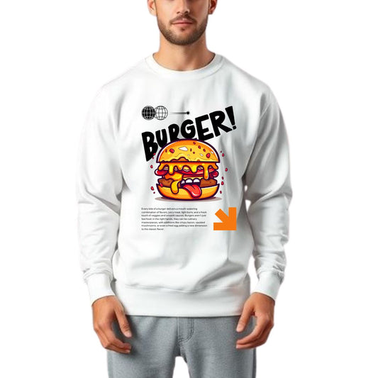 Burger Sweatshirt