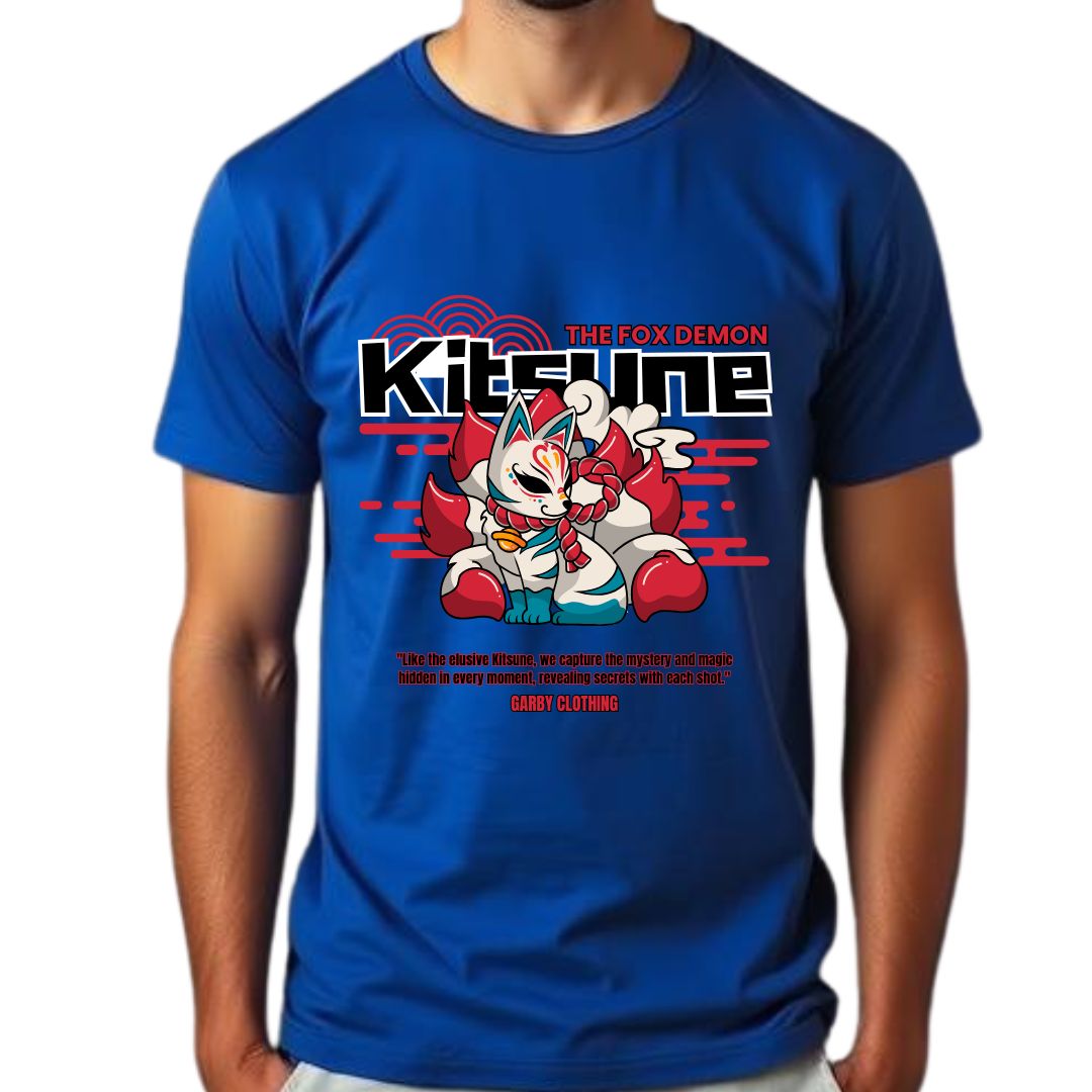 Kitsuna Half Sleeve T-Shirt