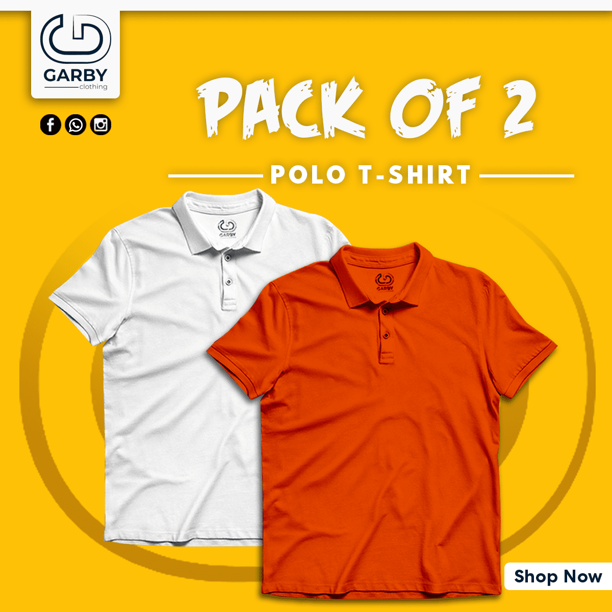 Pack of 2 Polo T-Shirts