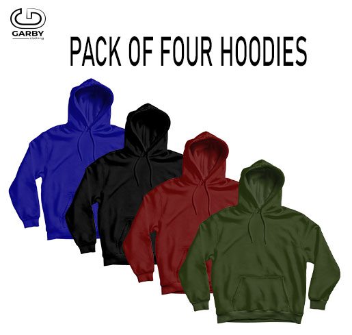 Pack of 4 Hoodies