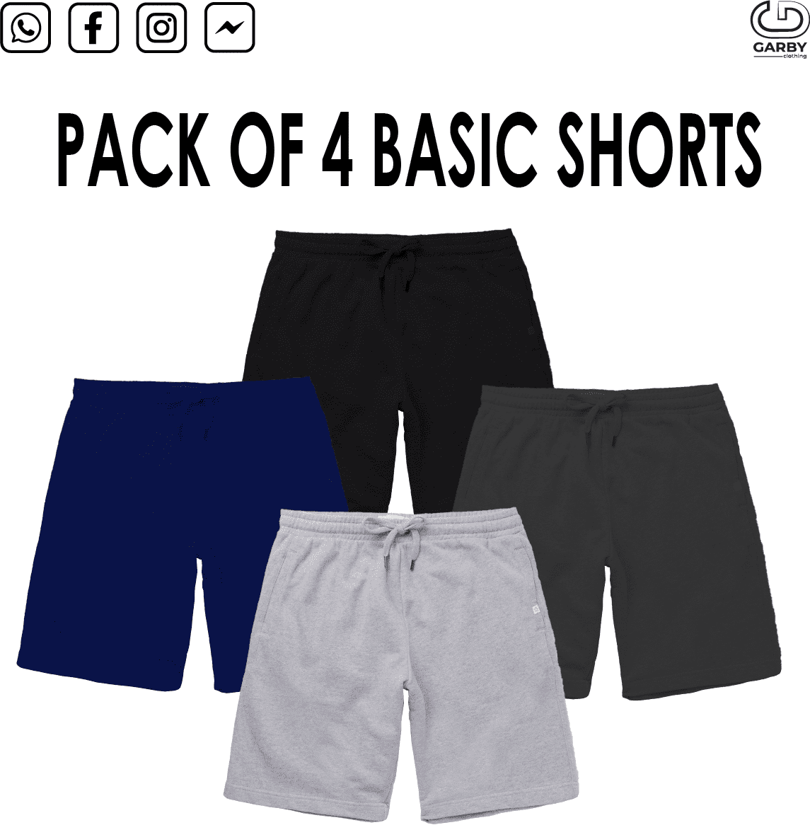Pack of 4 Shorts