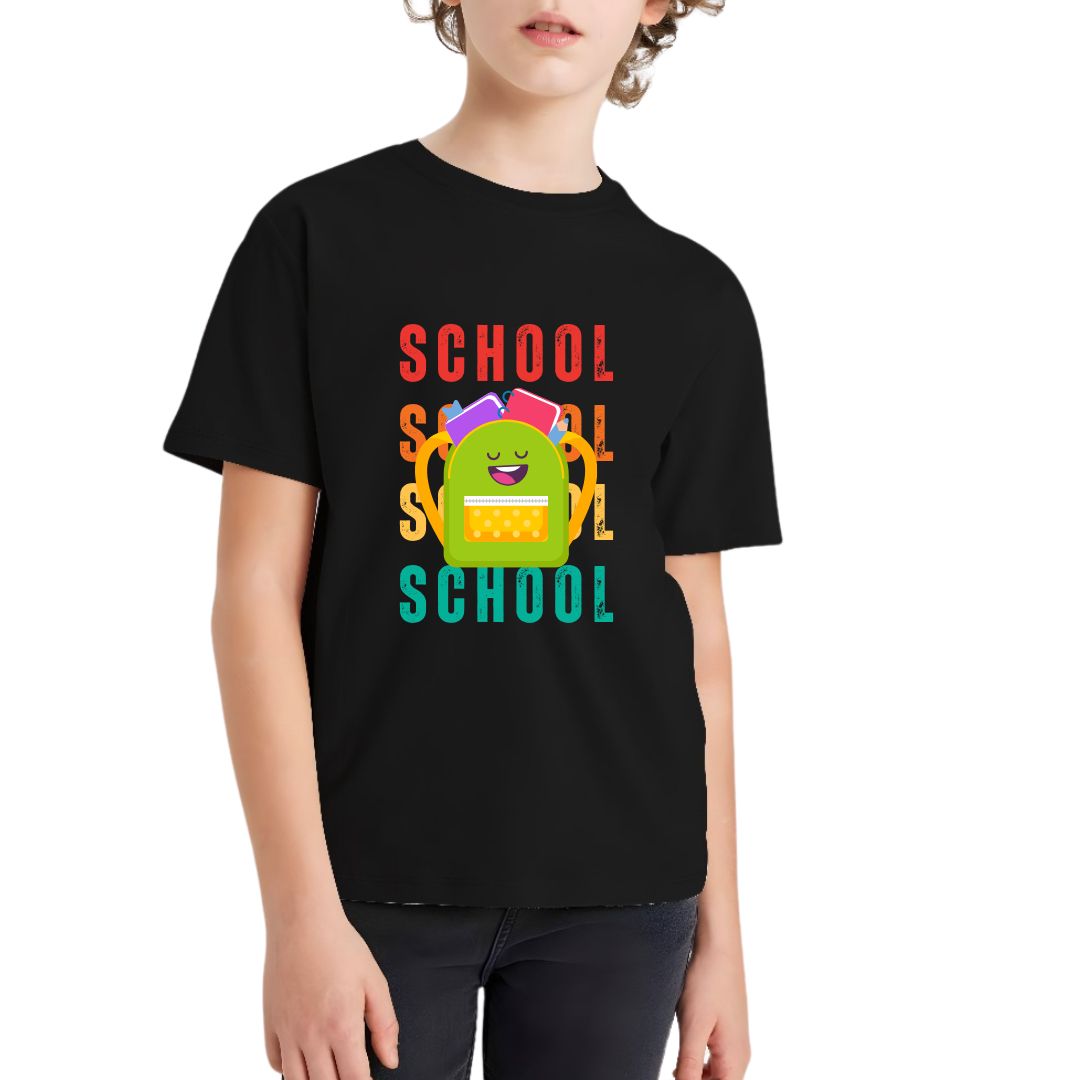 School Kid Half Sleeve T-Shirt