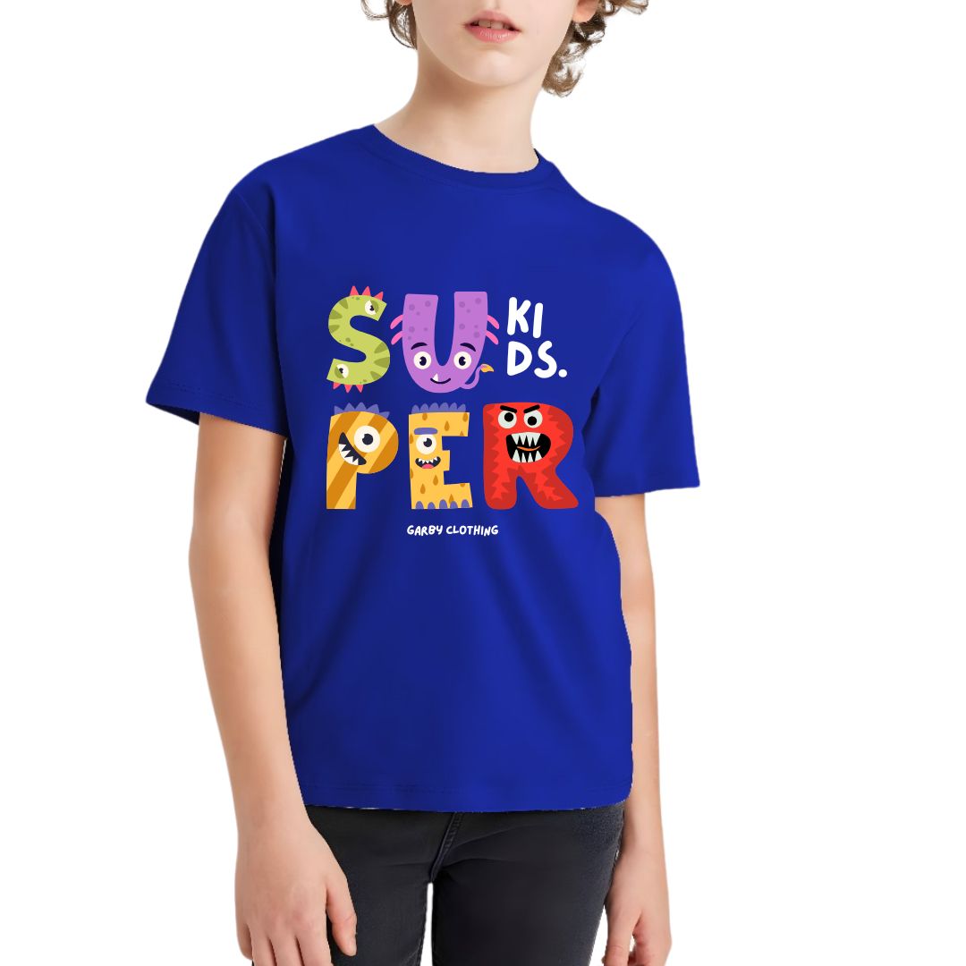Super Kids Kid Half Sleeve T-Shirt