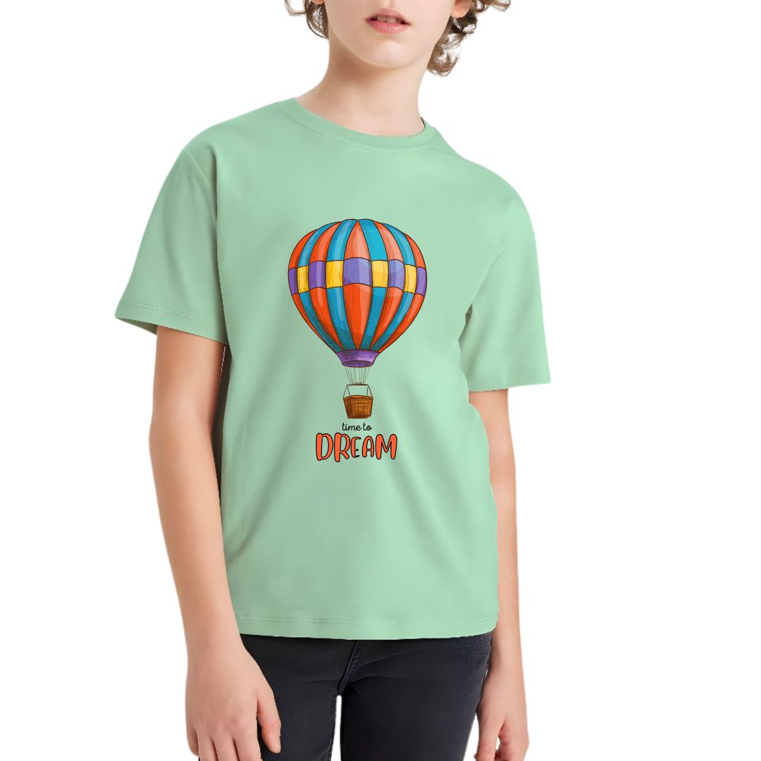 Time To Dream Kid Half Sleeve T-Shirt