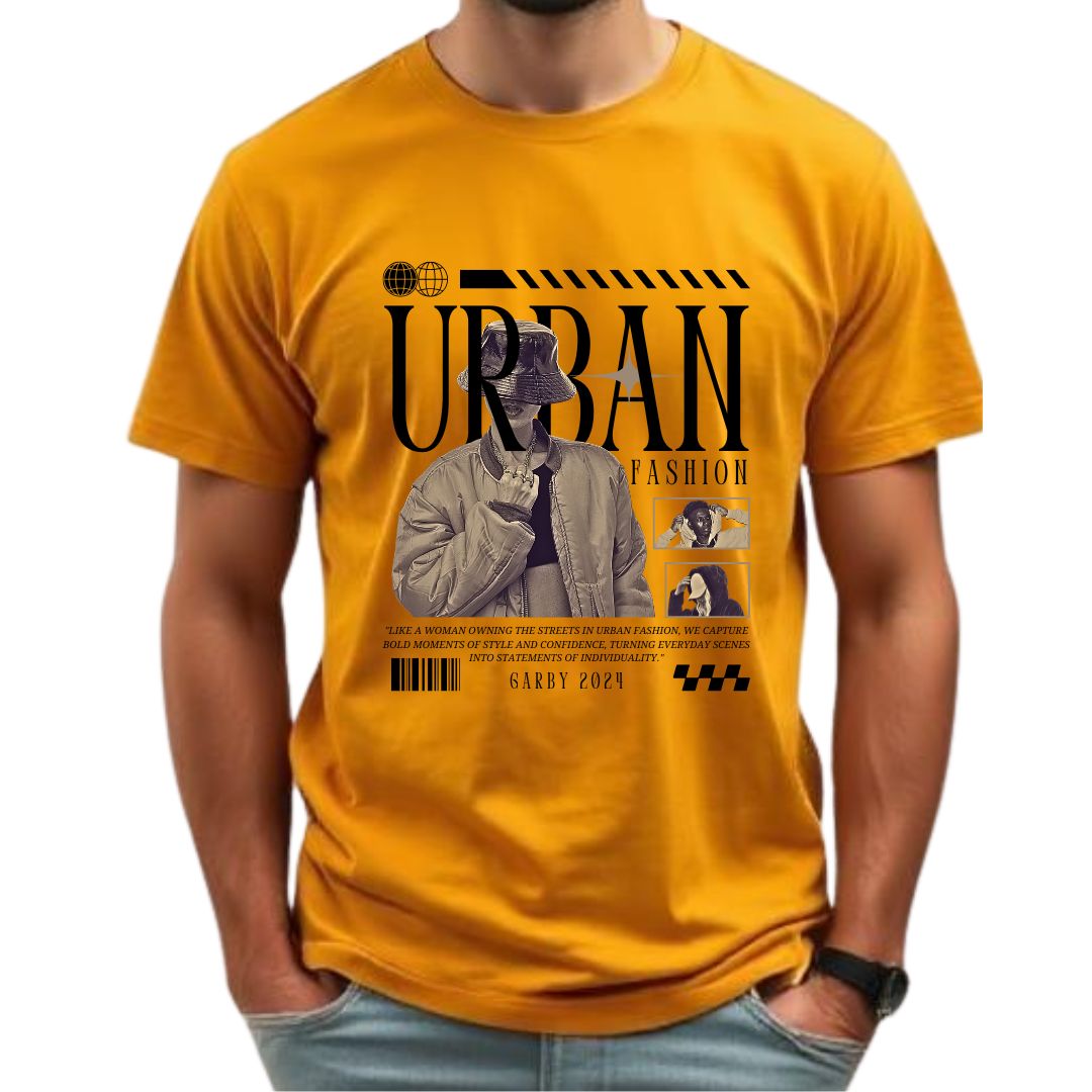 Urban Fashion Half Sleeve T-Shirt
