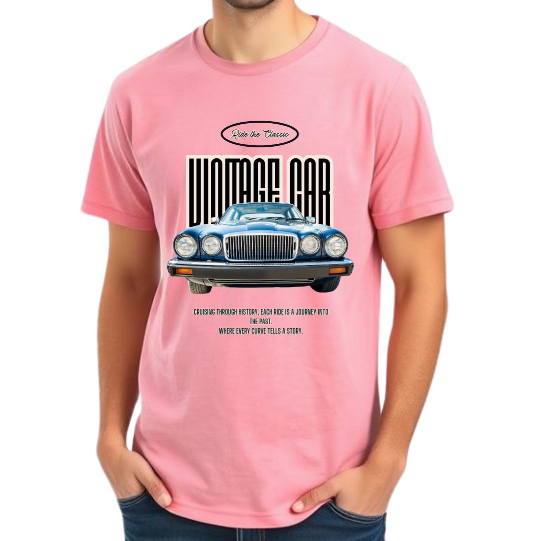 Vintage Car Half Sleeve T-Shirt