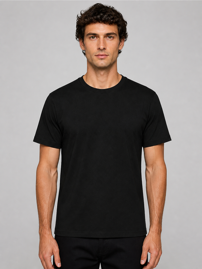 Pack of 2 Basic Crew Neck Half Sleeve T-Shirts